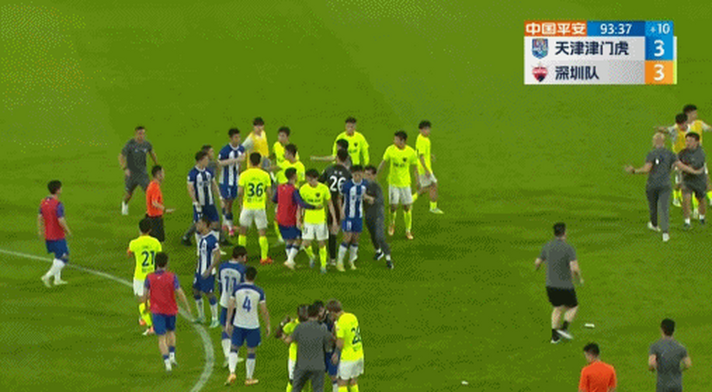 比赛如火如荼！海南队迎战台湾队